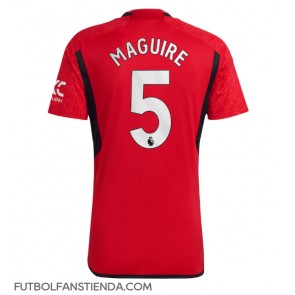 Manchester United Harry Maguire #5 Primera Equipación 2023-24 Manga Corta